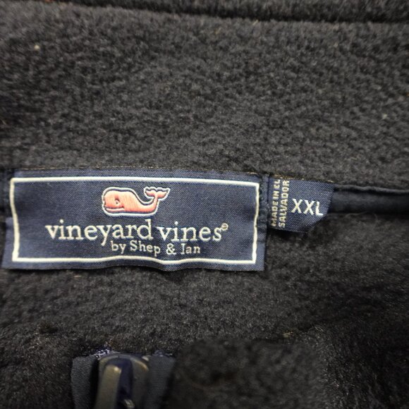 Vineyard Vines x Chicago Cubs Navy Fleece Zip Vest Men’s XXL - Picture 2 of 10